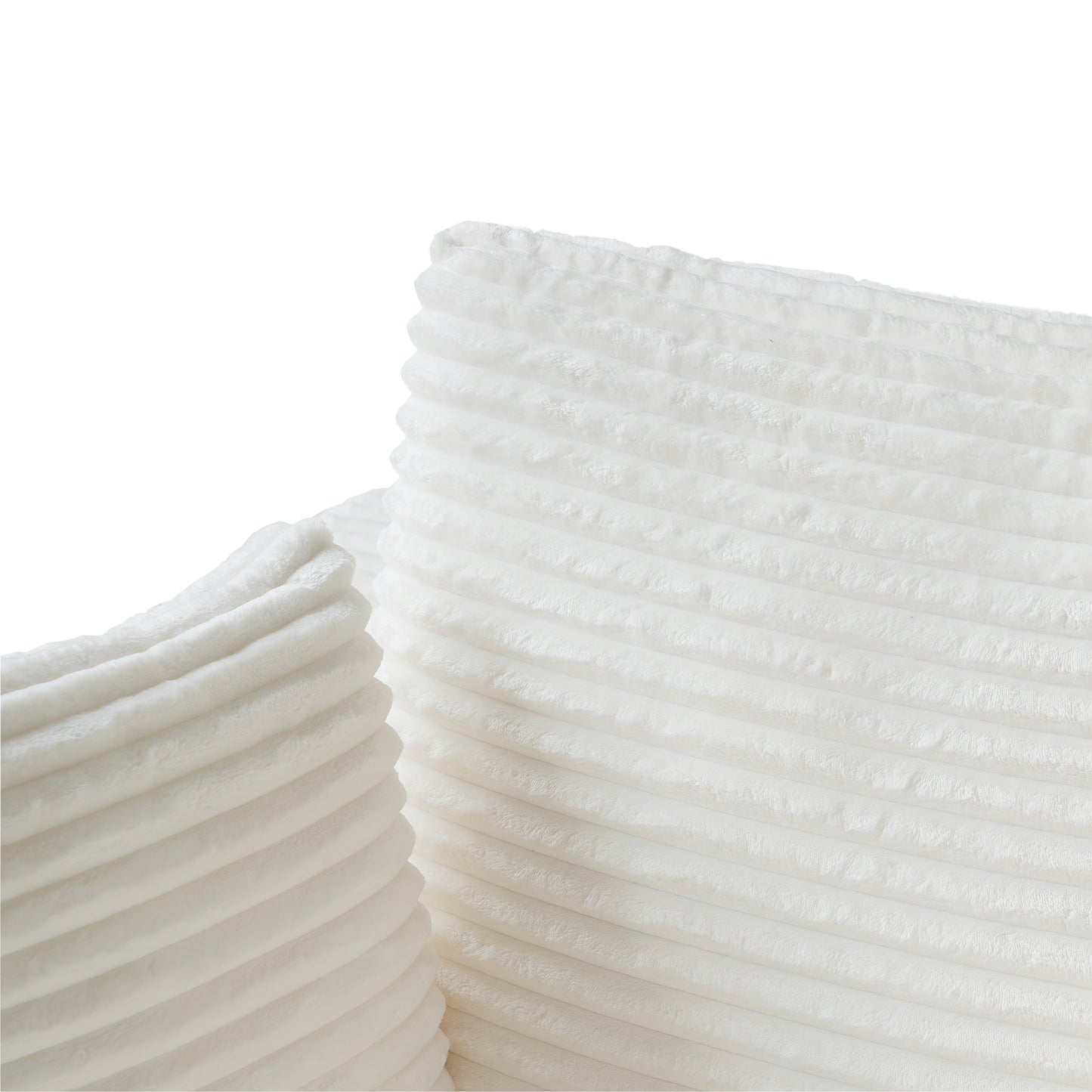 67" Oversized Chaise Lounge Chair, Comfy Corduroy Chaise Sofa Recliner Bed Upholstered Sleeper Couch Bed with Throw Pillows And Armrests for Living Room, Movie Room, Bedroom, Chaise Lounge Sofa, Movie Room Furniture, Living R